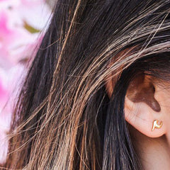 Shining Star Tassel Earrings Back Hanging Exquisite Earrings