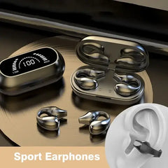Wireless Ear Clip Bone Conduction Headphones - FLUKLY STORE
