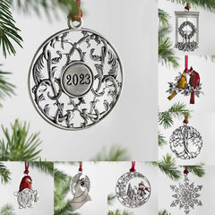 Christmas Pendant Metal Snowman Pendant Christmas Decorations Home Decoration
