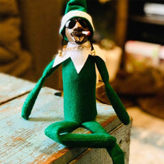 Snoop On A Stoop Christmas Elf Doll Bent Christmas Elf Doll For Home Decoration 2022 New Year Gifts Birthday Gifts