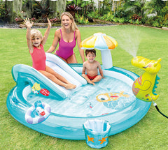 Inflatable Ocean Ball Pool Slide Pool Children's Pool Fountain Family Pool