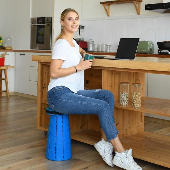 Retractable Portable Folding Stool - FLUKLY STORE